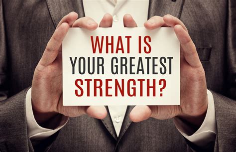 What is your biggest strength?